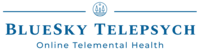 BlueSky Telepsych Logo