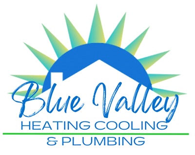 Blue Valley Heating, Cooling & Plumbing Logo