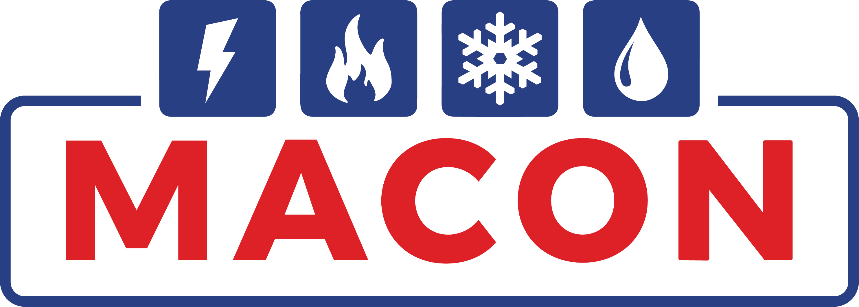 Macon HVAC  Logo